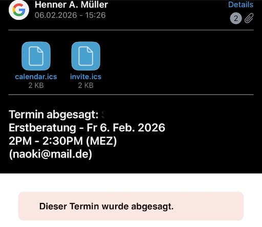 Müller & Michael, LL.M.oec, Rechtsanwälte, PartG mbB — Kundenfoto